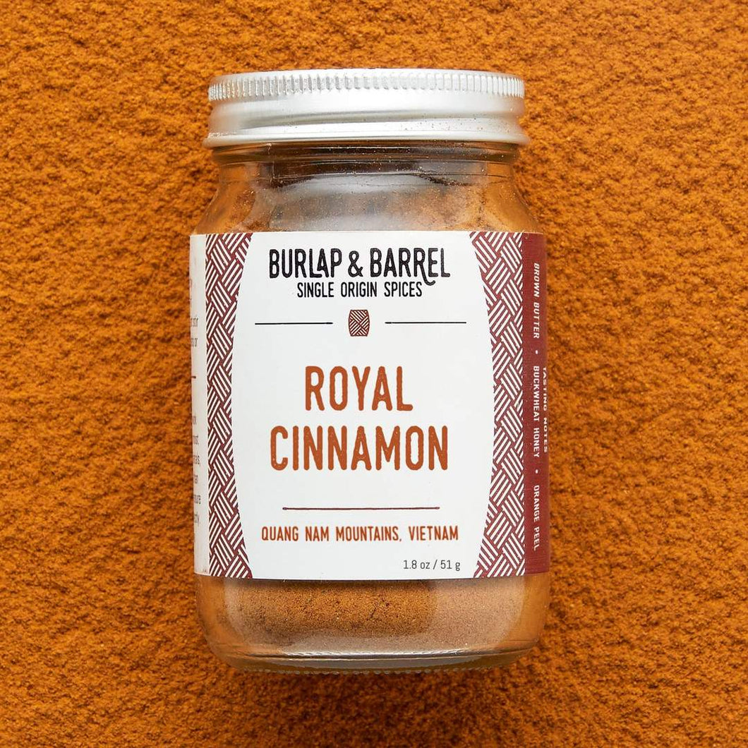 Royal Cinnamon / Burlap + Barrel
