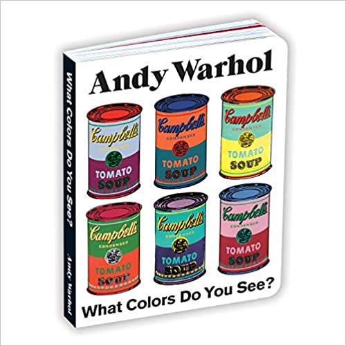 Andy Warhol What Colors Do You See? by Mudpuppy