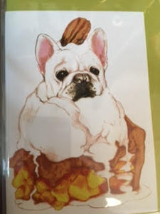 Apple Pie Frenchie Card