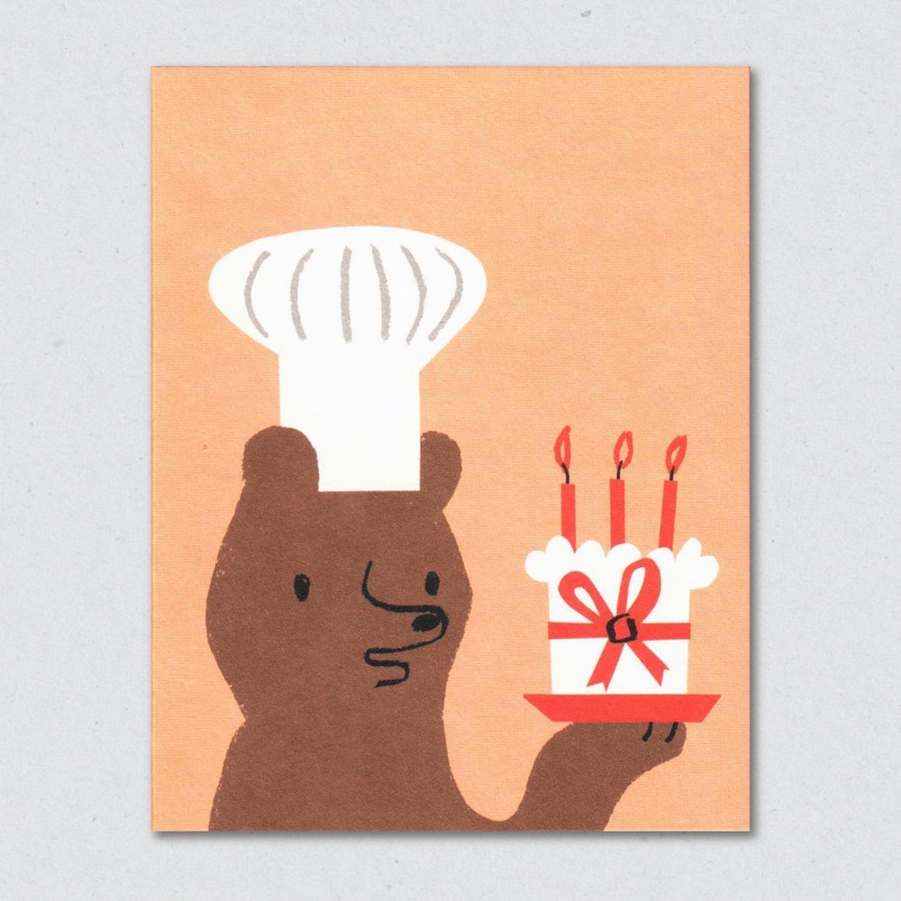 Creatures Card Bear Baker