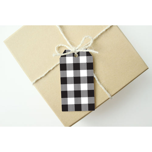 Plaid Gift Tags--10 Pack