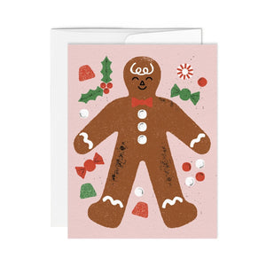 Gingerbread Cookie Card