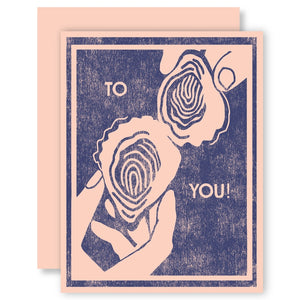To Your Health (Oyster Cheers) Card