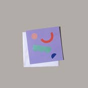 Ding Ding  Purple Play Square Card