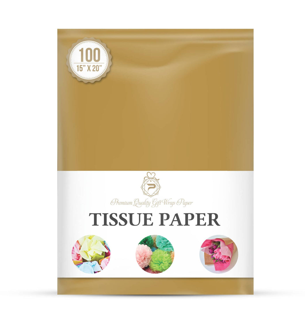 Gold Tissue Paper