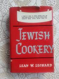 Jewish Cookery by Leah W Leonard